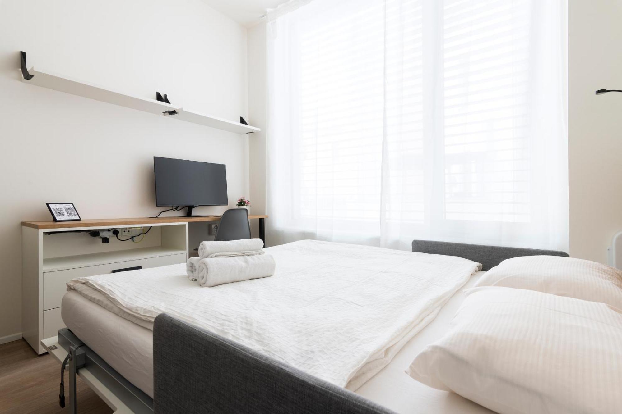 Mozart, Free Onsite Parking, Air Conditioning, 1gbs Wifi * 布拉格